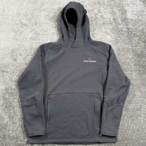 KUHL Spekter Pullover Hoodie Men's Medium Black Embroidered Kangaroo‎ Pocket